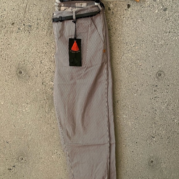 🆕 Scotch & Soda Stretch Pinstripe Chino - Picture 9 of 12